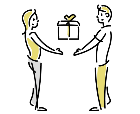 大切な人へプレゼント